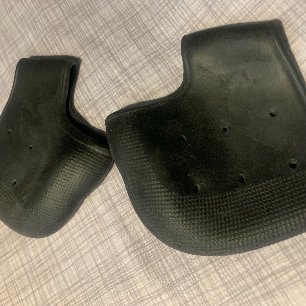 2. New heel protectors
